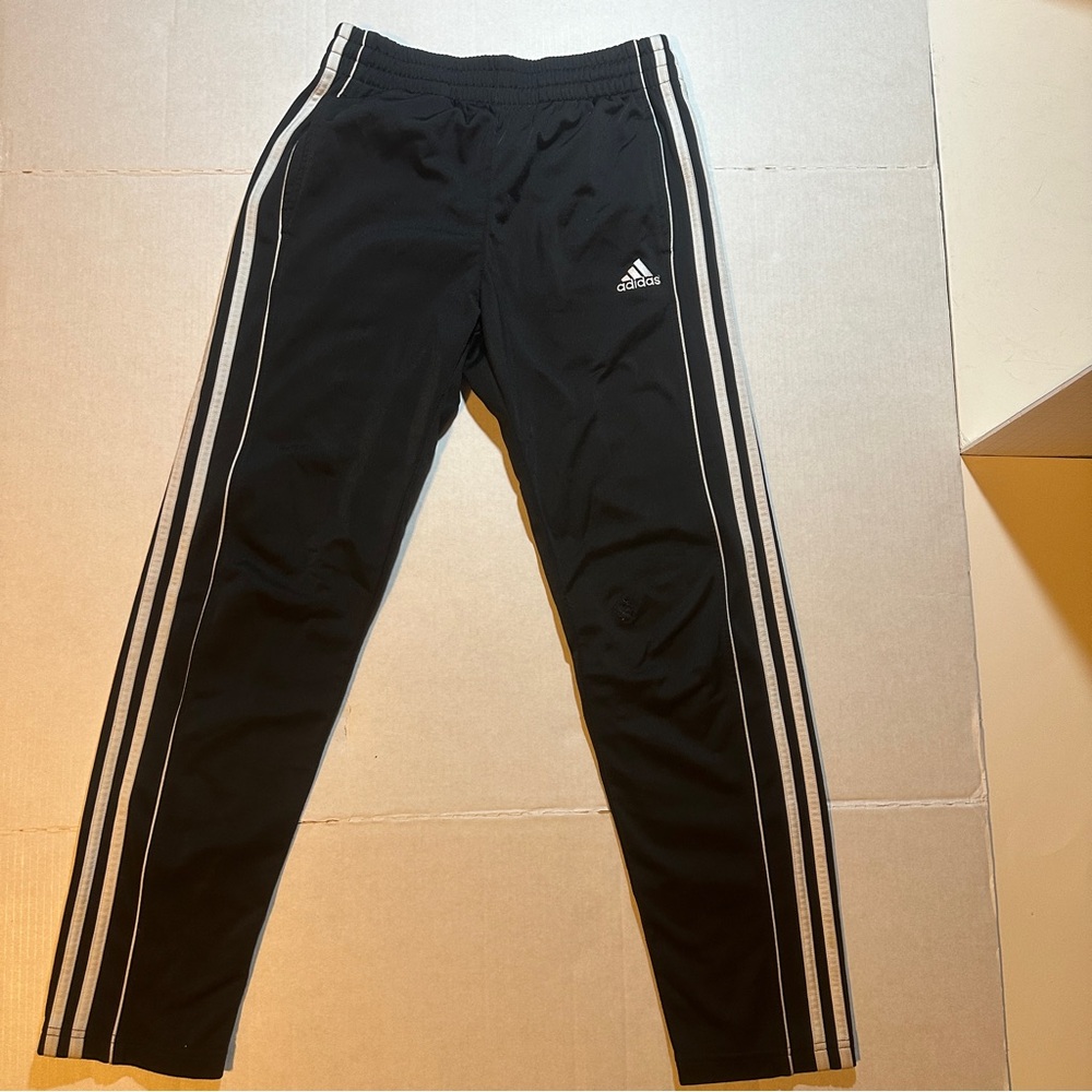 Kids adidas track pants size Large